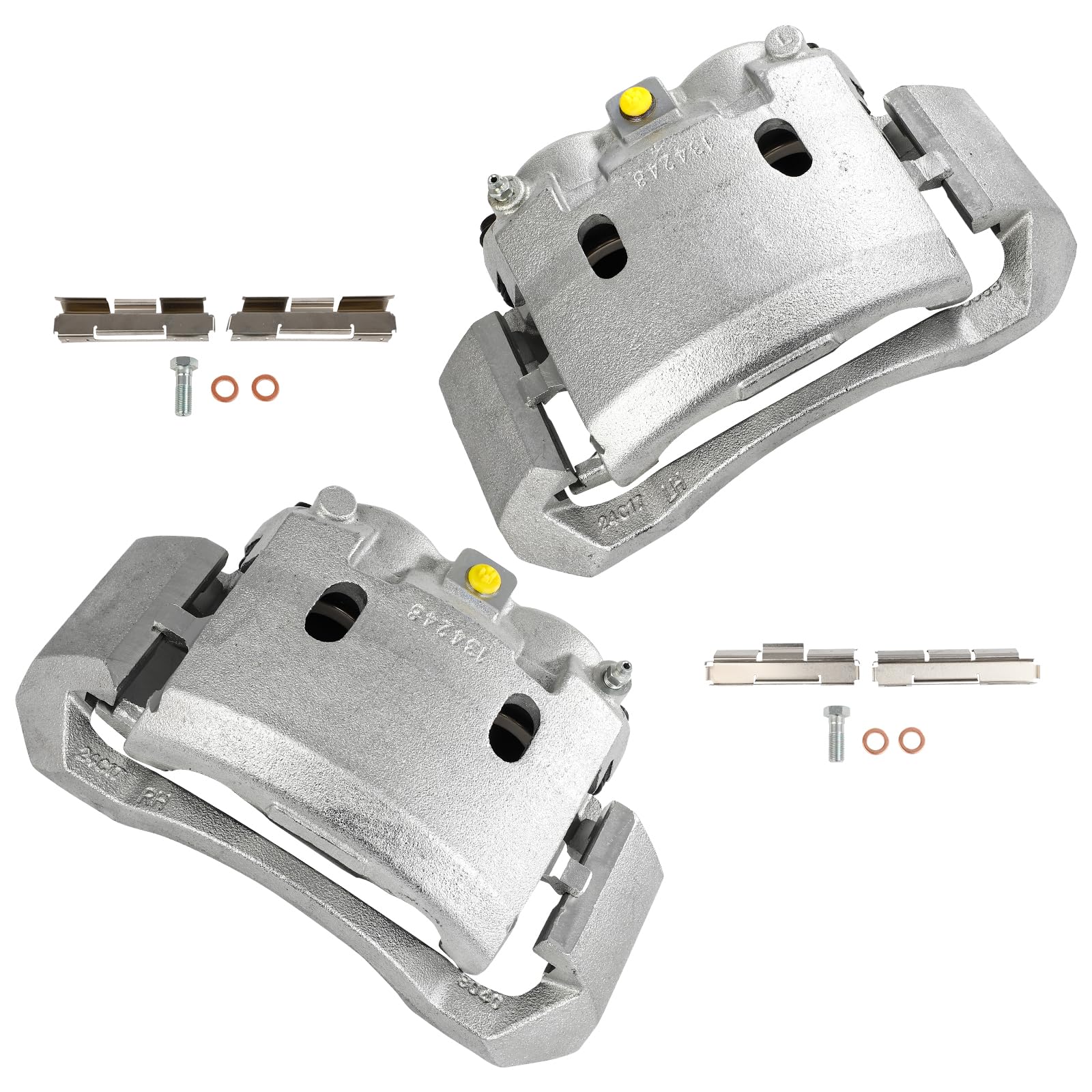 cciyu Front Left &amp; Right Disc Brake Calipers Assembly 18B4747 18B4746