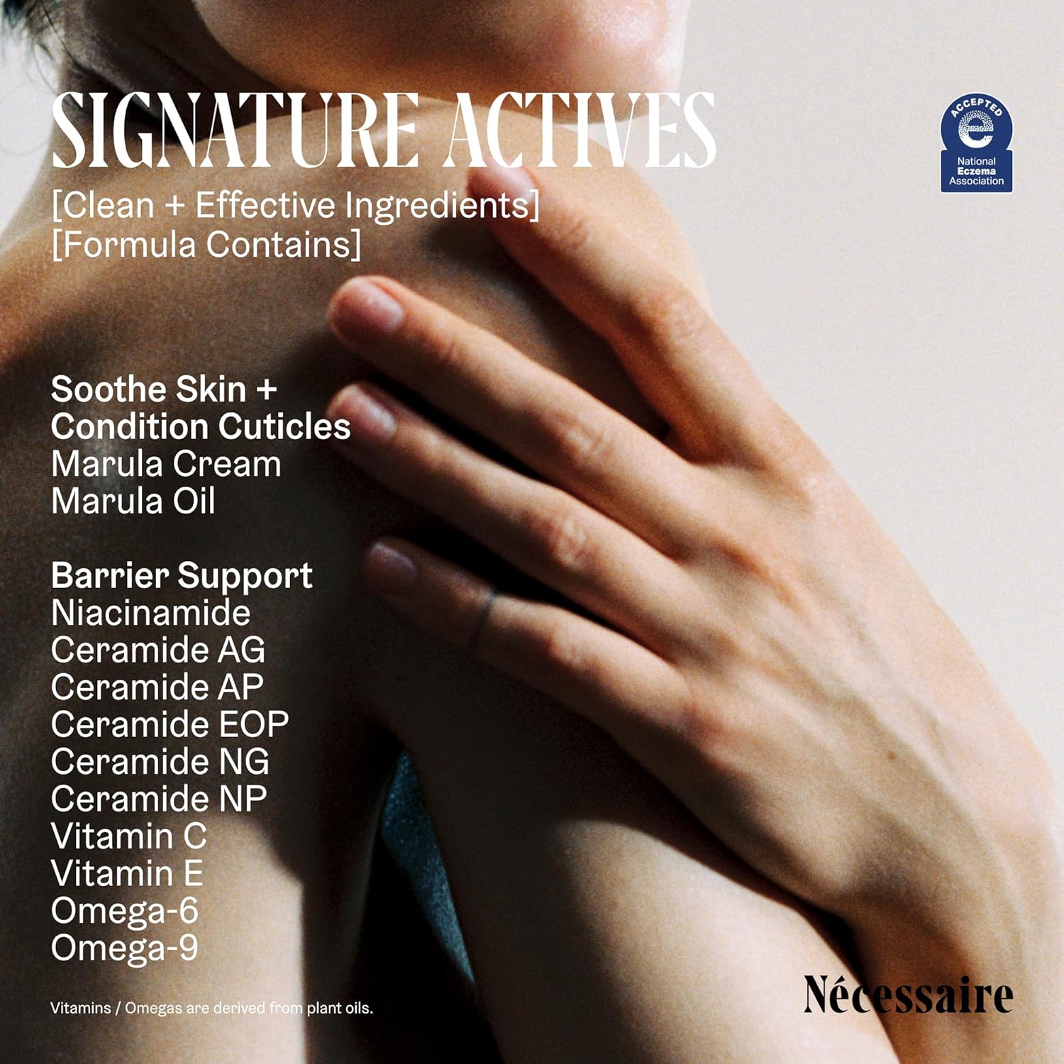 Nécessaire - The Hand Cream for Women & Men with 5 Ceramides & Peptides, Fragrance-Free Hand Lotion, Fast-Absorbing, Non-Greasy. - 2.2 fl oz. - Image 5