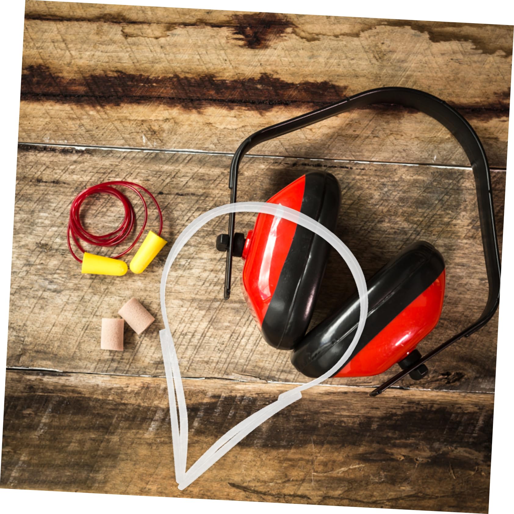 HOMOCONO 10pcs Plastic Earmuff Frame Rack Earmuff Frame Holder for DIY Making Earmuff Frame Rack Plastic Winter Earmuff Frame Holder