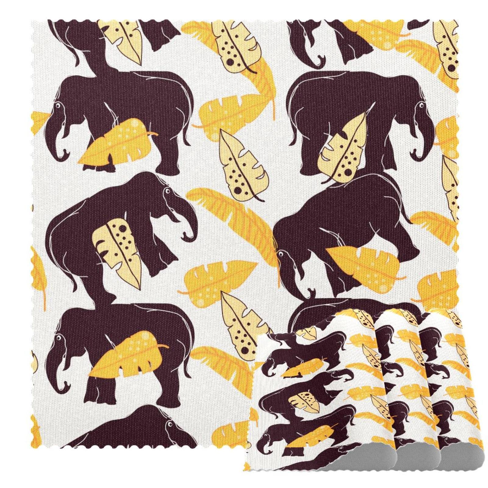 Sets de table éléphant 30cm pour stopper les taches et les plats trop chauds
