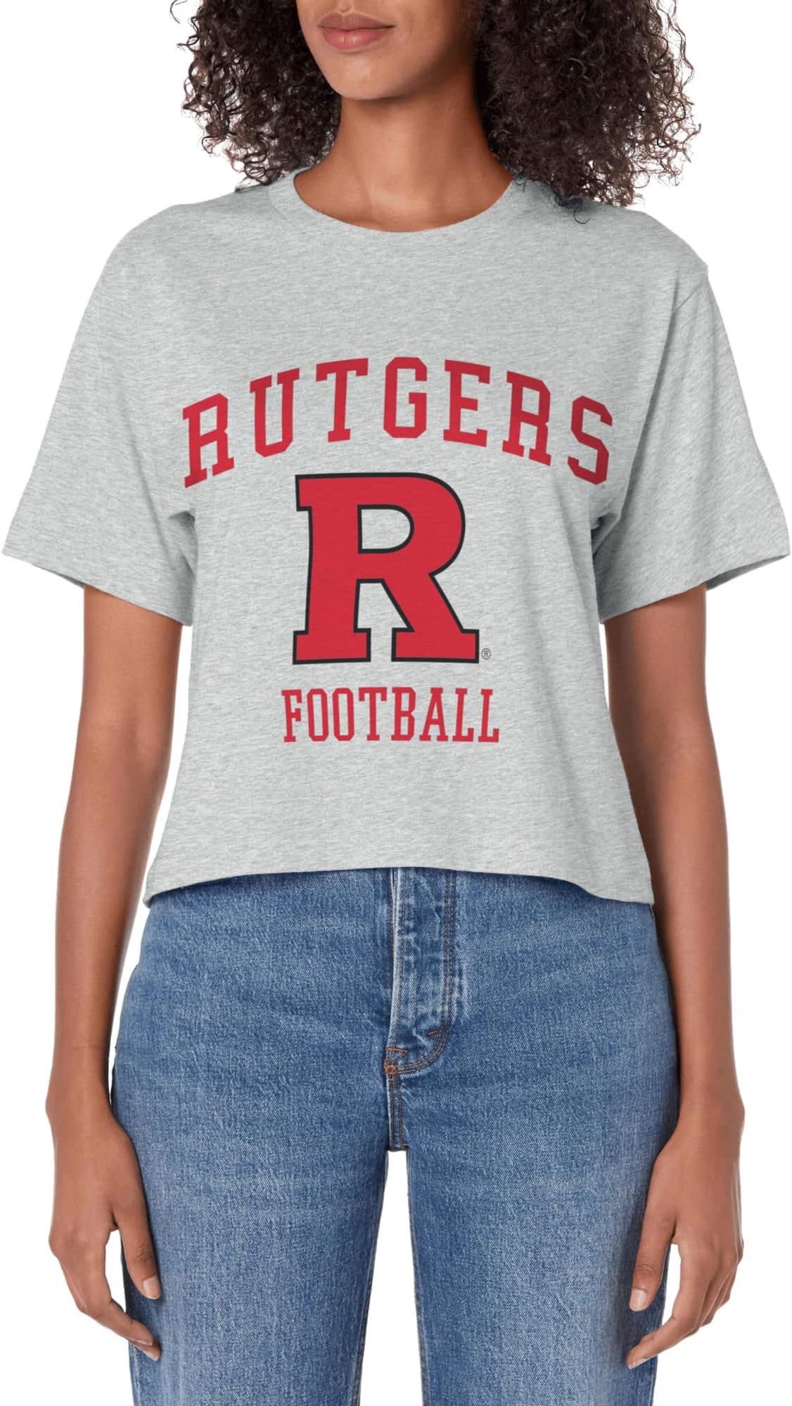 Rutgers University Scarlet Knights Football Women's Crop Top