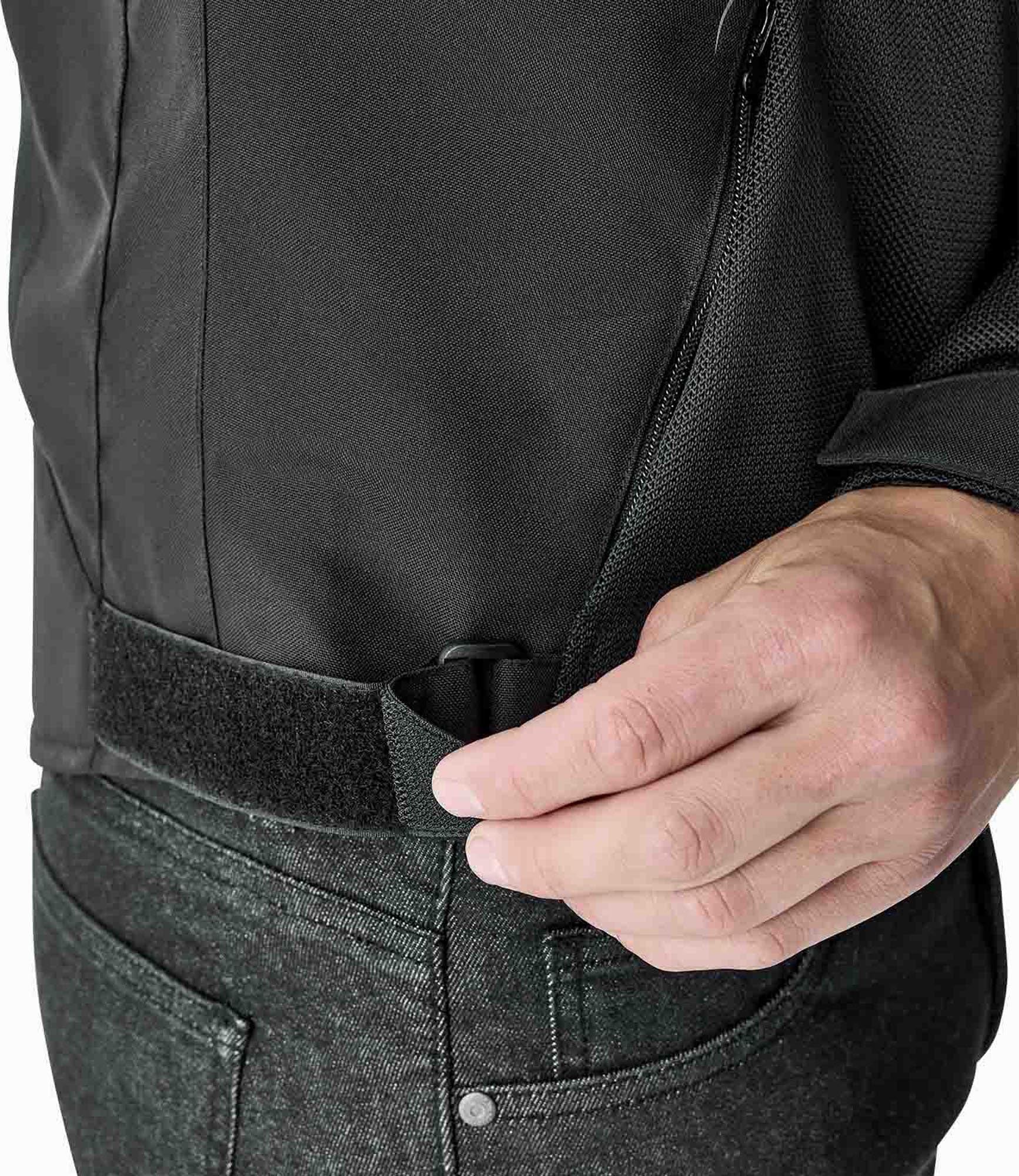 RST Veste de moto S1 D3O MESH - Construction renforcée, armure certifiée CE, utilisation route/aventure