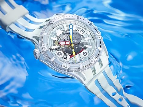 Swatch Unisex Casual Watch White Quartz Aurelia AURITA