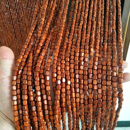 Cortina de puerta con cuentas de madera natural, cortina de cuentas hecha a mano, cortinas de clósets, cortinas colgantes de estilo retro, para