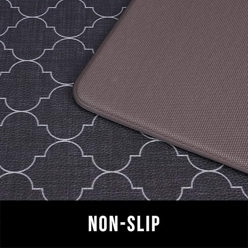 Miniatura 6 de ASPMIZ Juego de 3 tapetes modernos para cocina, antideslizantes, impermeables, acolchados, antifatiga, lavables, para el suelo de la cocina, tapete