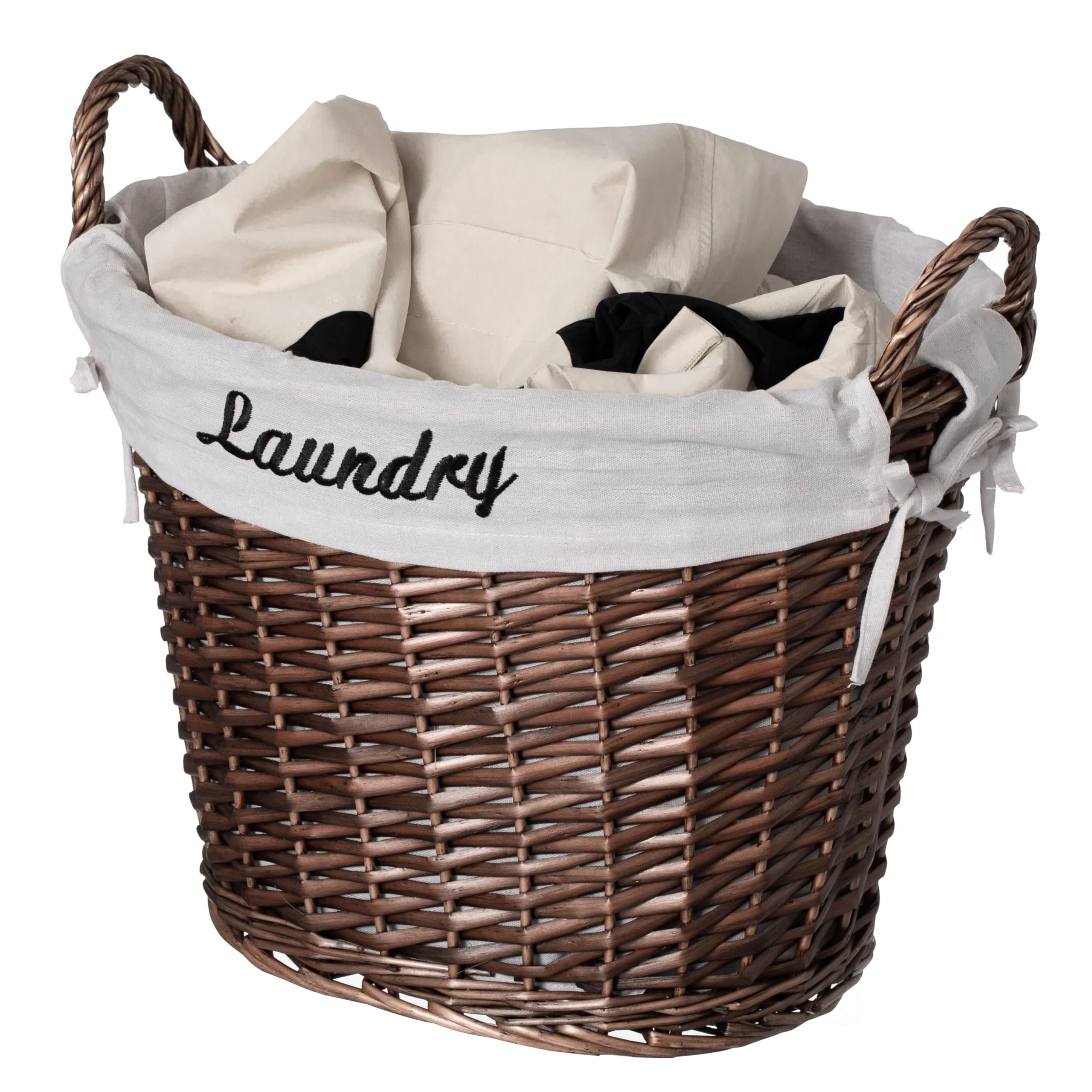 Panier de rangement de style bohème pour vêtements et couvertures