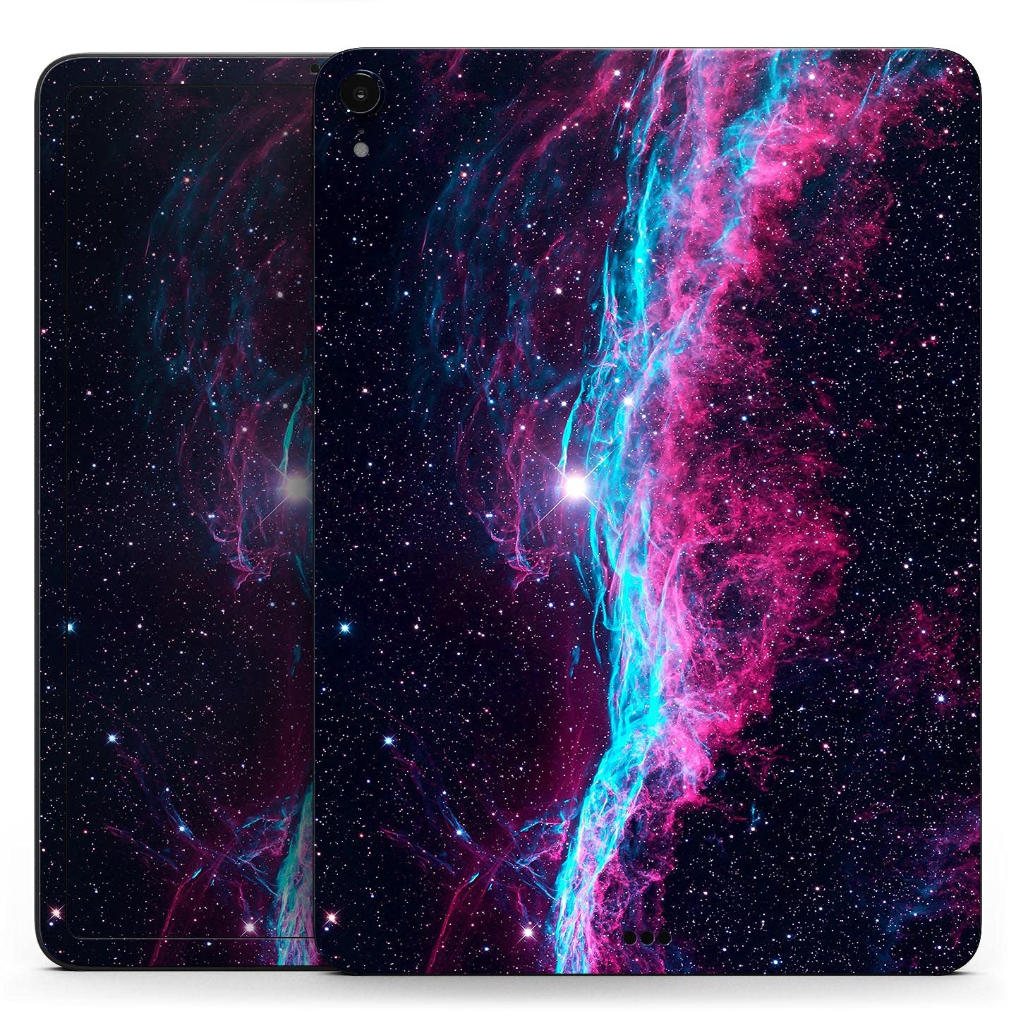DesignSkinz - Compatible with iPad Pro 11” 1st Gen - Skin Decal Protective Scratch Resistant Vinyl Wrap - Cosmic Strobe Space V1