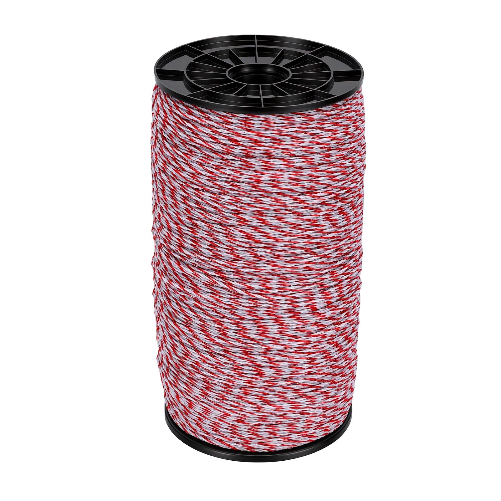 HEEPDD Alambre Eléctrico para Cercas, Cable Polywire de Acero Inoxidable 3280 Ft 1000 M para Ganado y Caballos, Alta Conductividad PE for Seguridad Agrícola
