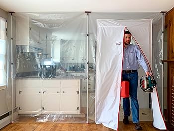 ZIPWALL ZipDoor ZDM Magnetic Door Kit, 1 Pack, White