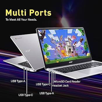 クロム① Amazon.com: acer Chromebook 315 Laptop, 15.6