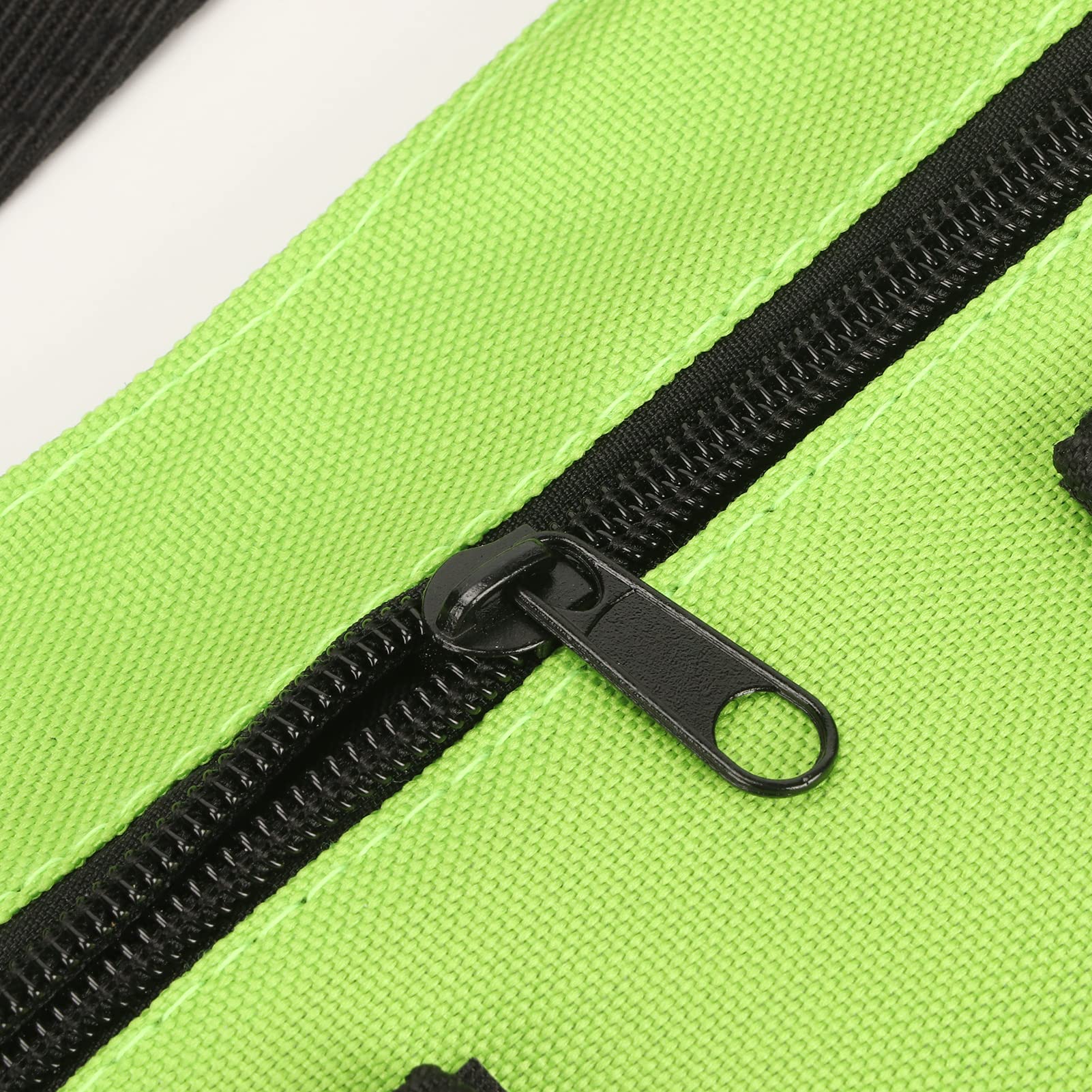 Borsa a Pettorale per Radio, Porta Ricetrasmettitore Verticale Regolabile con Tasca Frontale per Soccorso, Tessuto Oxford Verde, 1 Pezzo