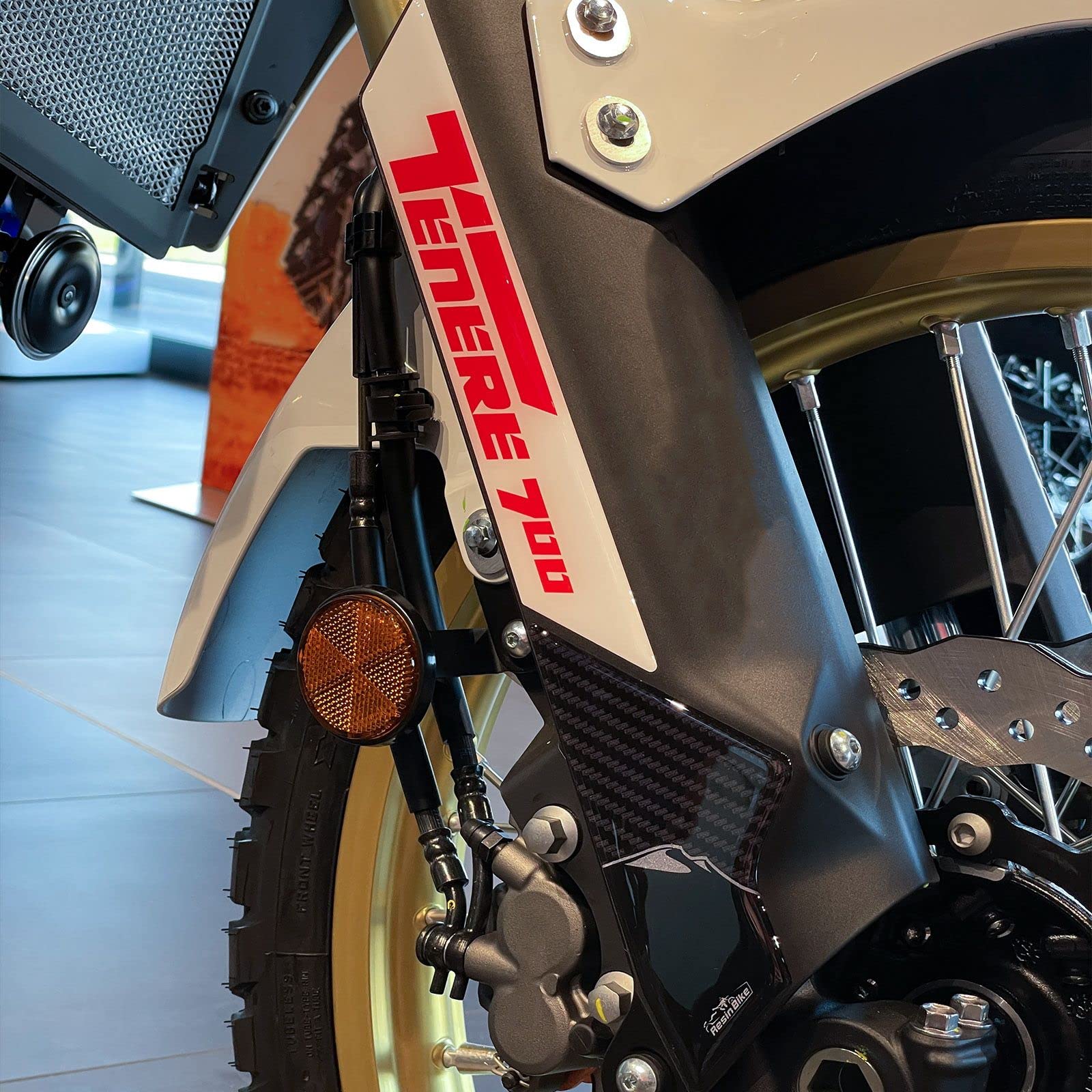 Adesivi Moto Resin 3D compatibili con Yamaha Tenere 700 2022 2023