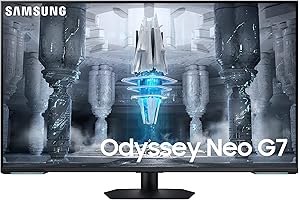43-Inch Samsung G7 4K Gaming Monitor: Experience Unparalleled Immersion