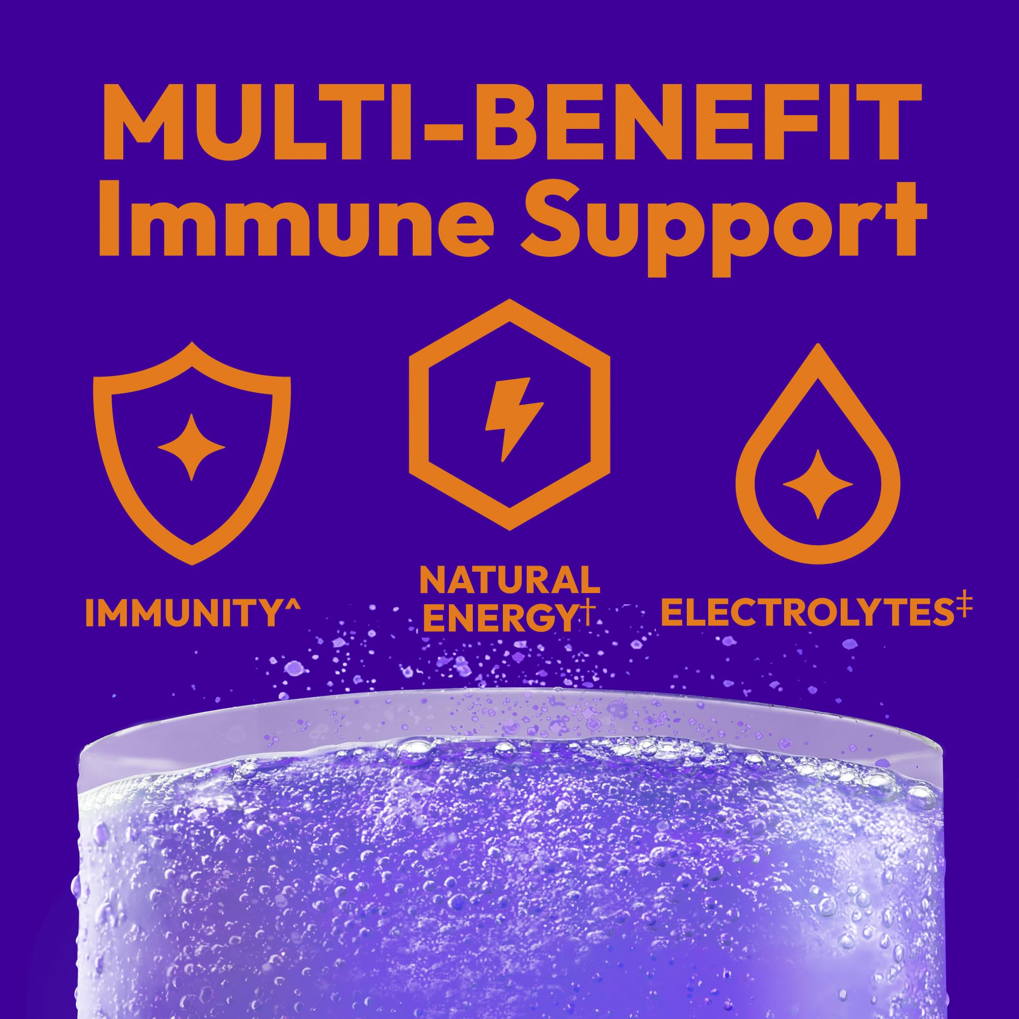Emergen-C Elderberry Fizzy Drink Mix, Elderberry Immune Support, 18 Count — Amazon image 2