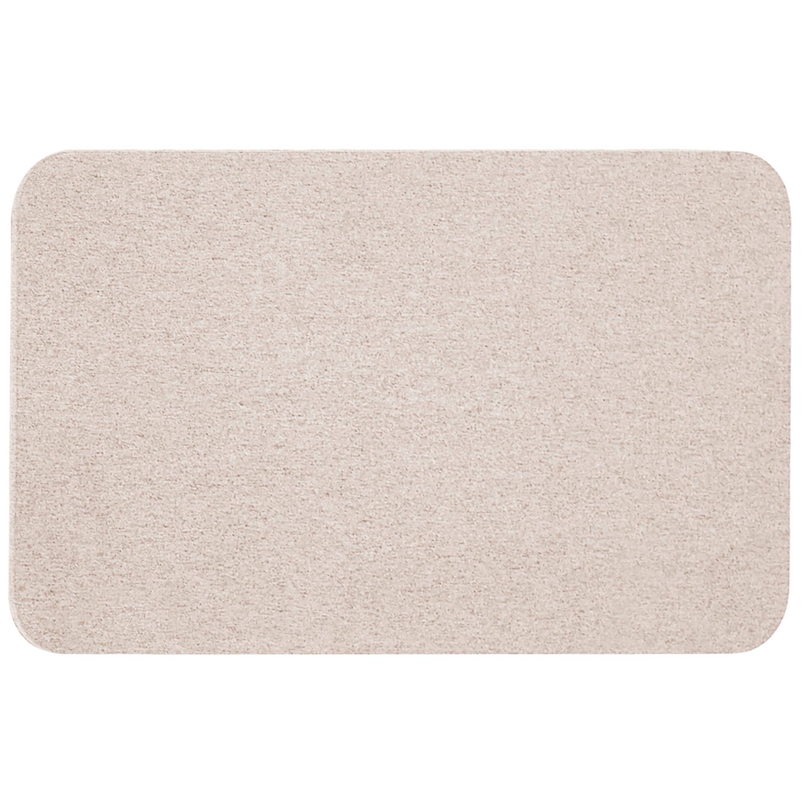 Beliani Pannello Divisorio Fonoassorbente per scrivania in Pet Beige 72 x 40 cm