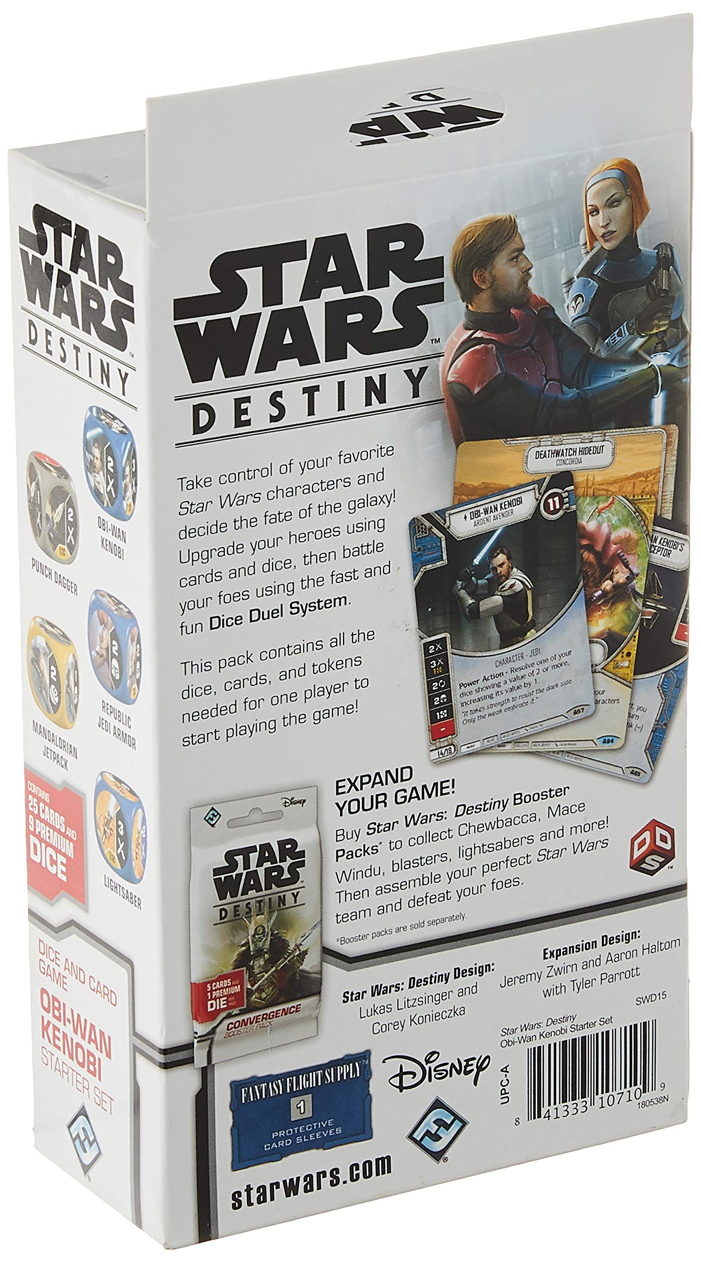Amazon.com: Star Wars Destiny: OBI-Wan Kenobi Starter Set : Toys & Games