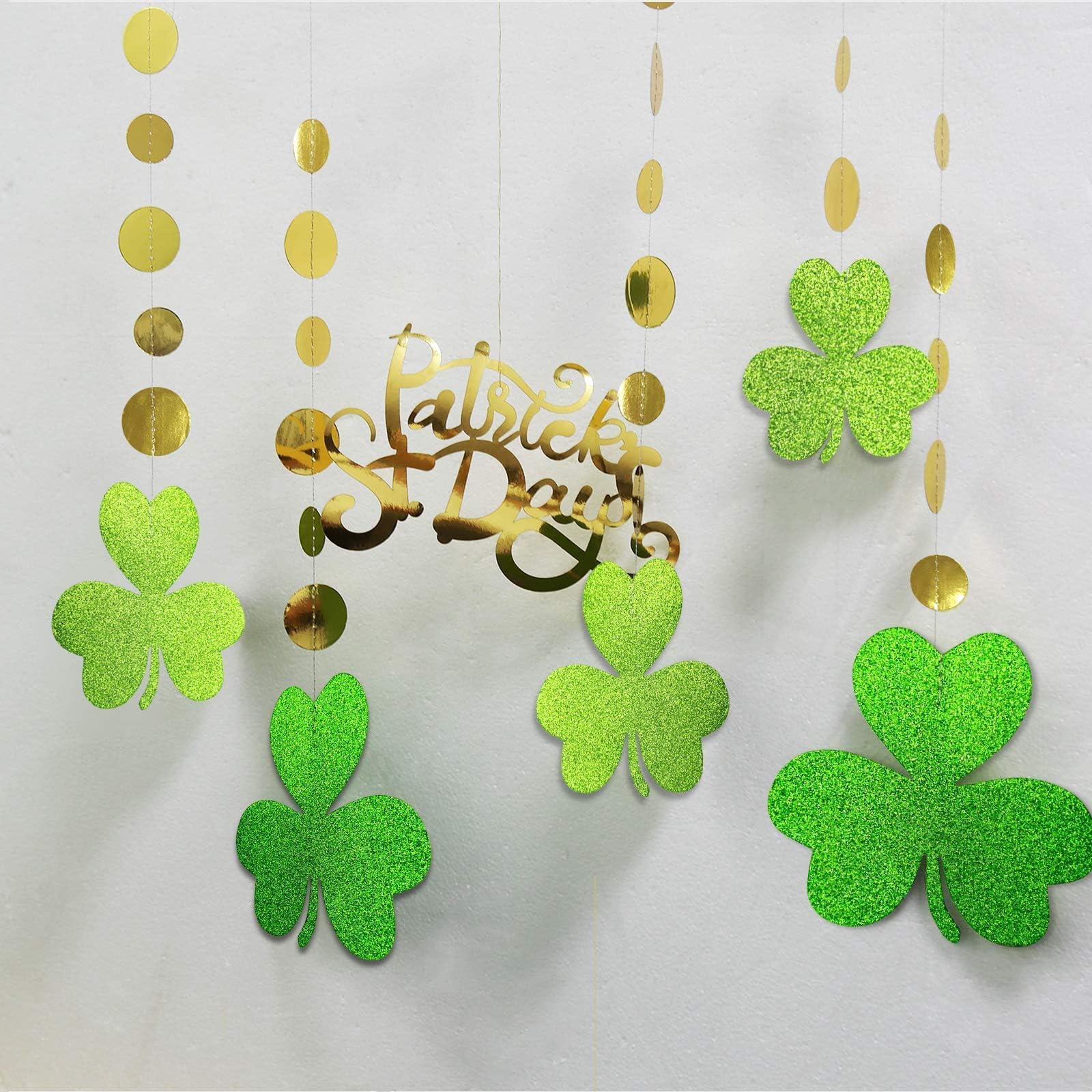 60g Coriandoli Di San Patrizio – Trifoglio, Folletti E Dischi Lucenti Per Decorazioni Festa