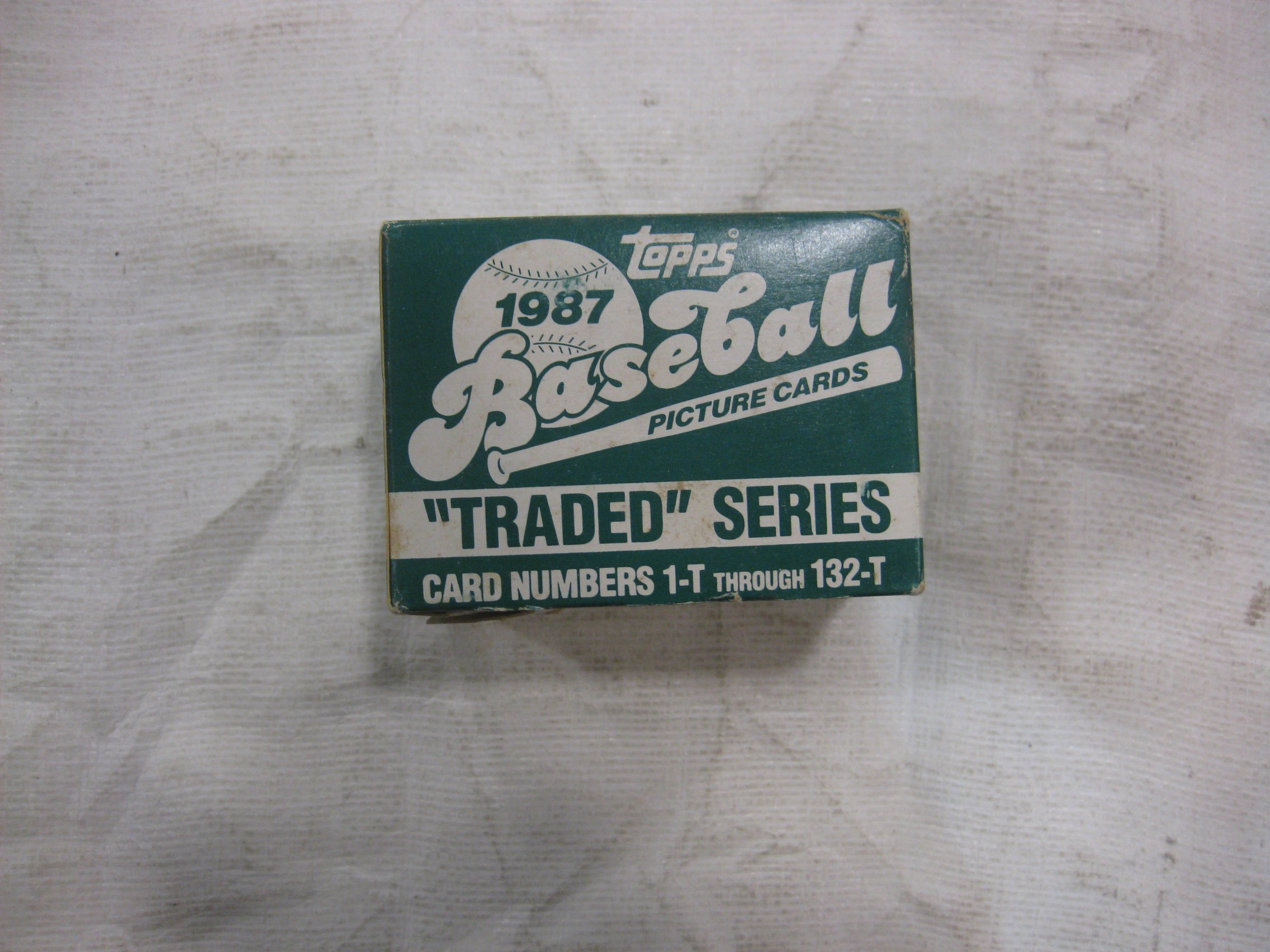 Topps 1987 Baeball Picture Cards Traded Series