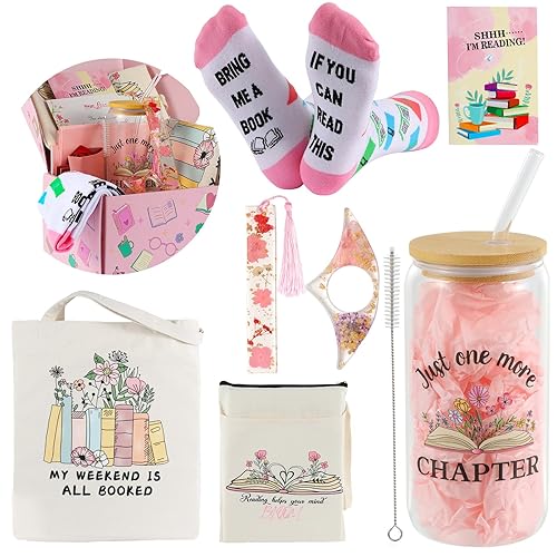 Book Lovers Gifts for Women, Bookish Gifts for Readers, Librarians, Bookworms, Mothers Day, Birthday Christmas Gifts for Book Lovers Women Girl Friend