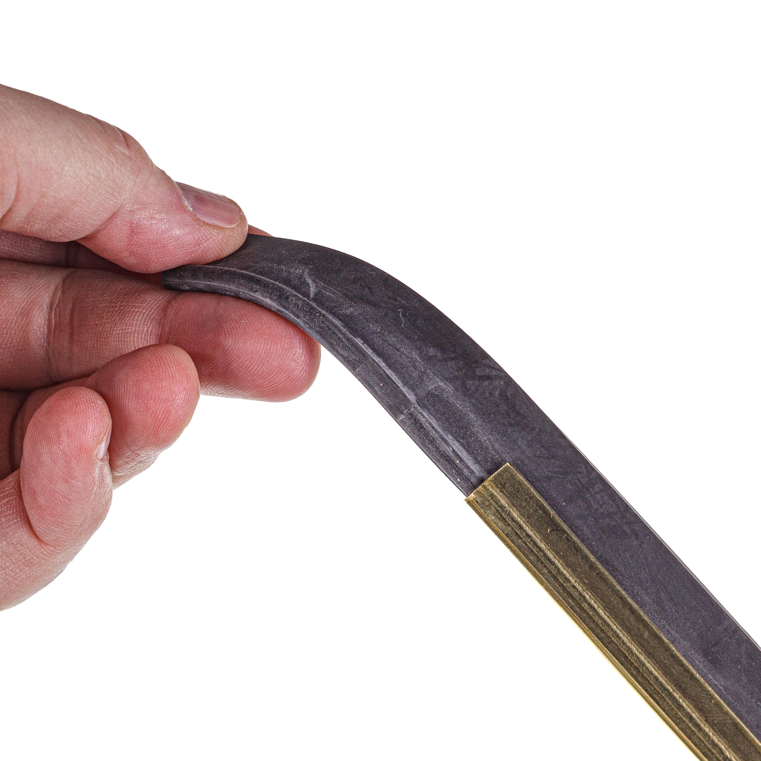 Unger ErgoTec rt920 goma suave – Rasqueta limpiacristales hoja, 36 cm de largo (funda de 12) | Goma de repuesto duradera para escobillas de limpieza de ventanas; sin rayas; se adapta a canales estándar de escobilla