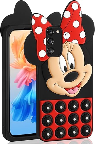 oqpa Funda para Samsung Galaxy S20 Fe 5G, diseño de personajes 3D de dibujos animados, para niñas, niños, mujeres, adolescentes, funda Kawaii única