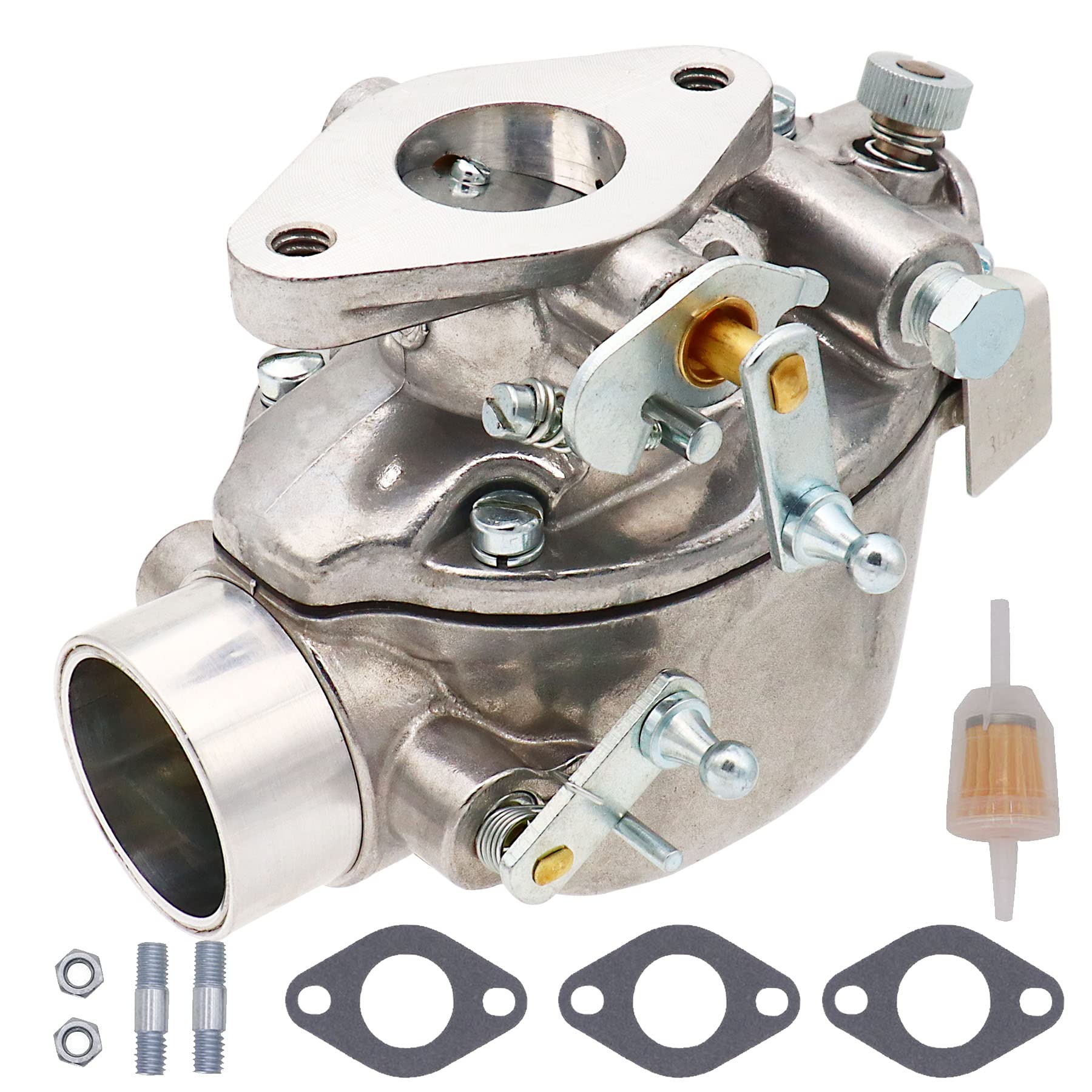 New Carburetor For Ford Tractors Carb 601 701 501 2000 2030 2031 Marvel Schebler Carb TSX 765 4 Cyl 2110 2120 2130 1962-1964 621 631 641 651 661 671 681 741 B8NN9510A 312954 tsx765