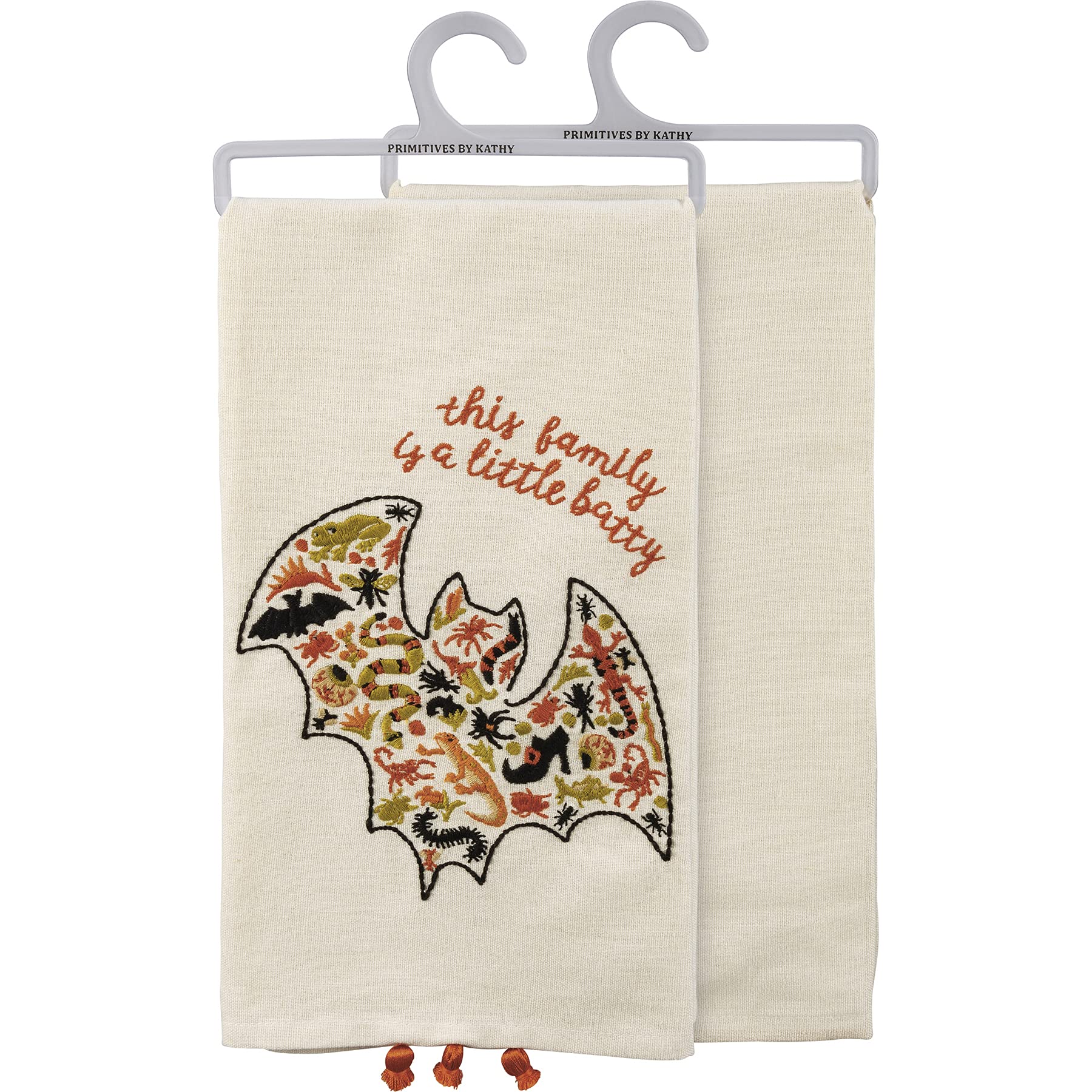 Torchon de cuisine This Family is A Little Batty pour en finir avec la deco triste