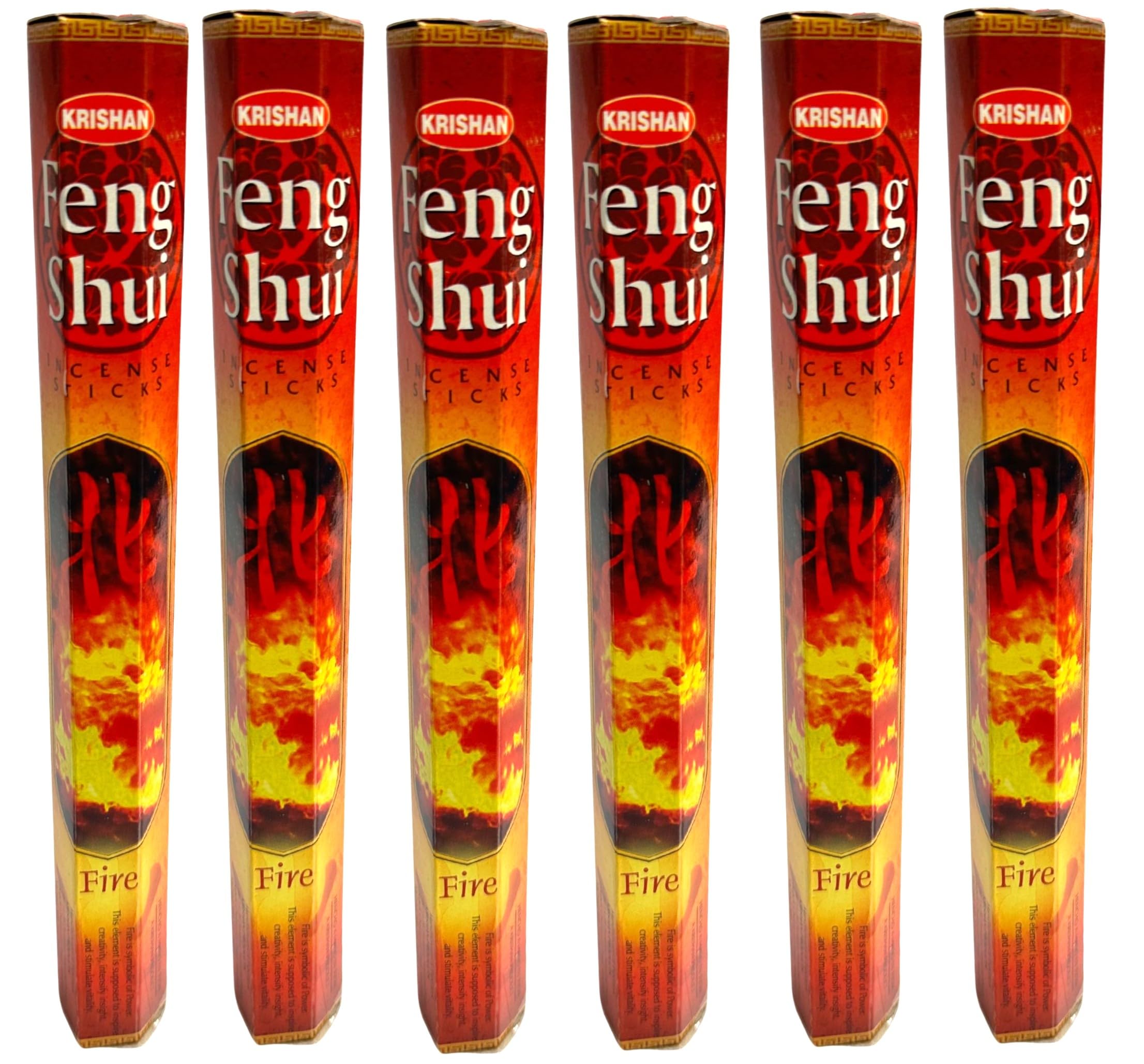 Feng Shui Fire Krishan Incense Stick Perfume Fragrance For Power 20 Joss Sticks