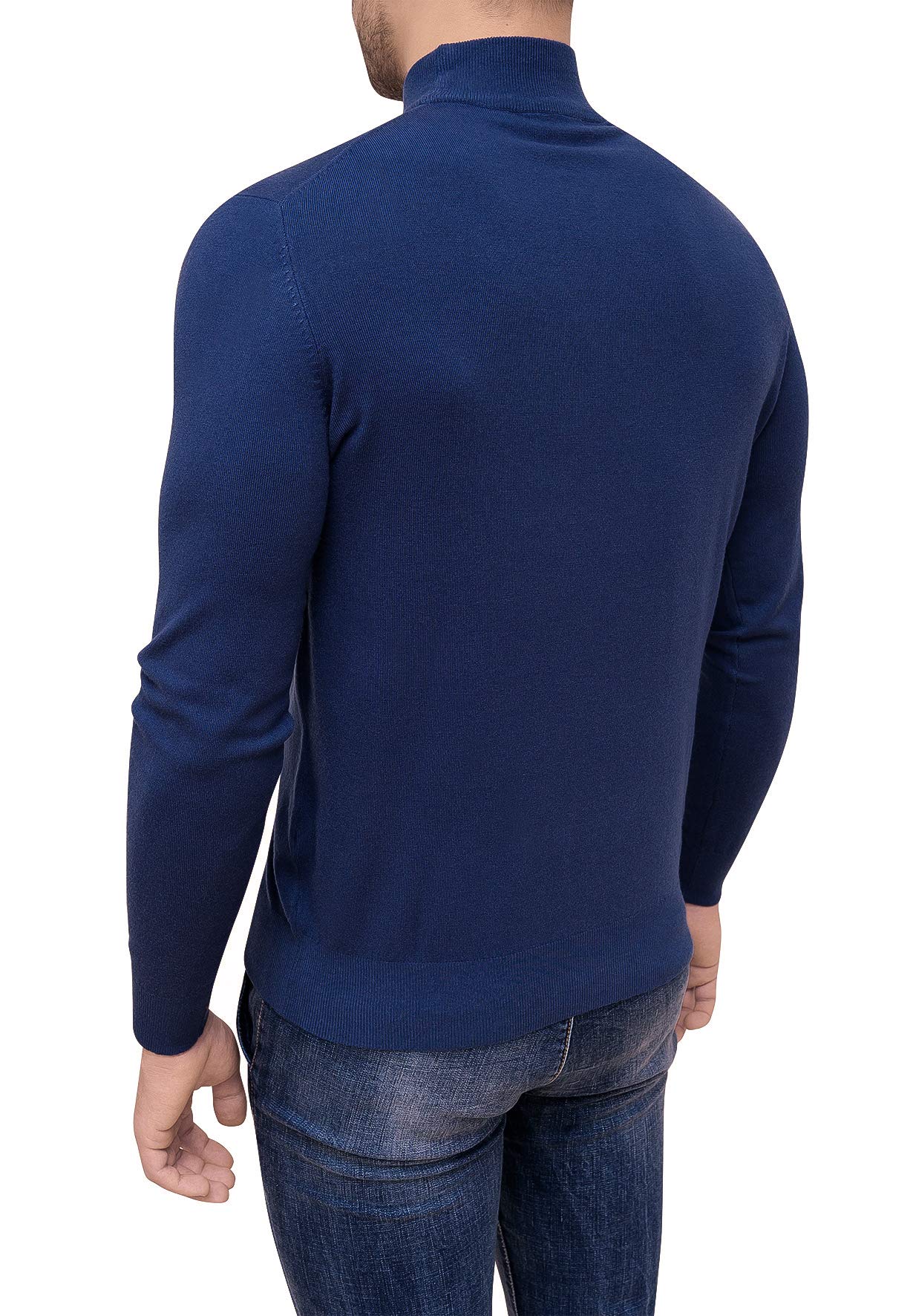 Evoga Maglioncino Golf Uomo Casual Lupetto Invernale