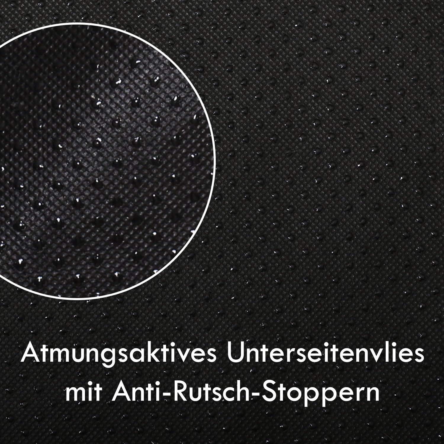 tierlando® Orthopädisches Hundebett Maddox Easy CLEAN aus pflegeleichtem Kunstleder mit Visco-Matratze für gesunden Schlafkomfort bei Gelenkproblemen Größe: 100x75cm | Farbe: 03 Schwarz