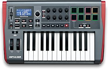 Amazon.com: Novation Impulse 25 Keys USB bus-powered MIDI