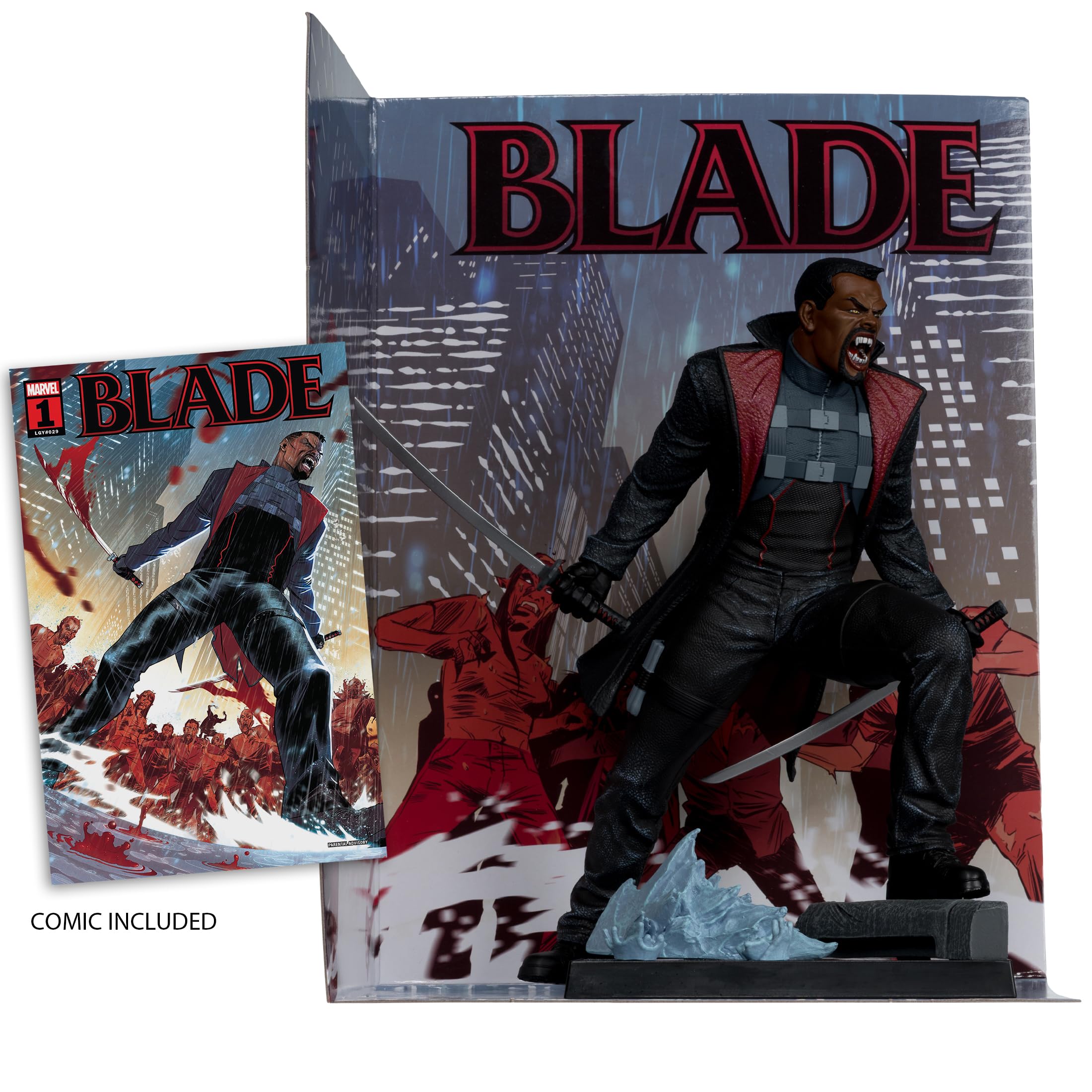 BLADE COMPLETE BOX （MARBEL） Blade (Blade #1) – Marvel Collection – 1:6th WV7 – McFarlane