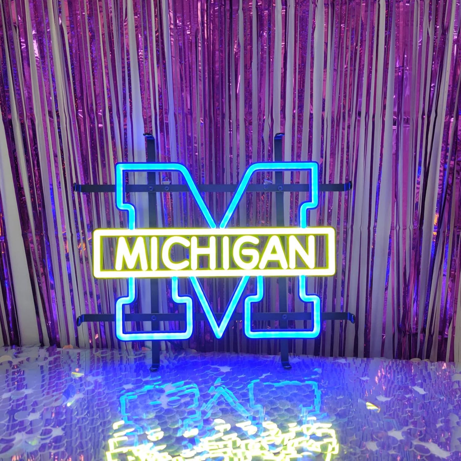 SIGNVIA Michigan Neon Sign for Wall Decor,Led Signs,Neon Beer Signs ...