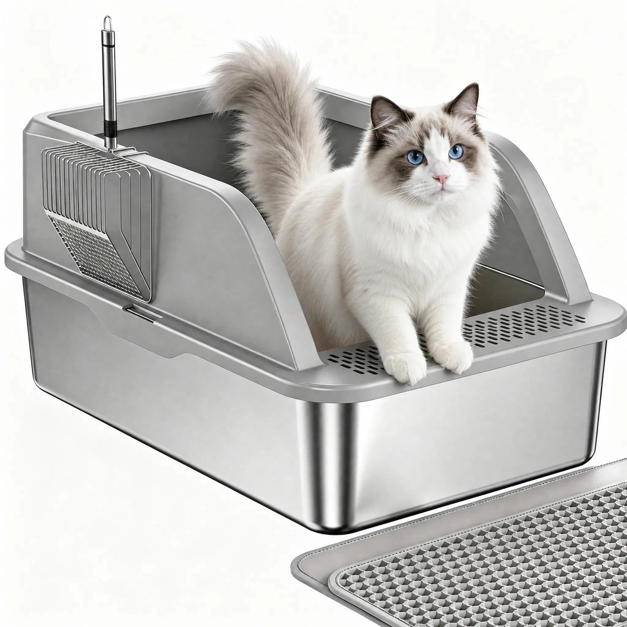 Stainless Steel Litter Box