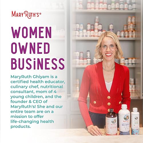 Miniatura 9 de MaryRuth Organics Gomitas sin azúcar hechas con musgo marino irlandés para la salud intestinal y el apoyo inmunológico formuladas para adultos y