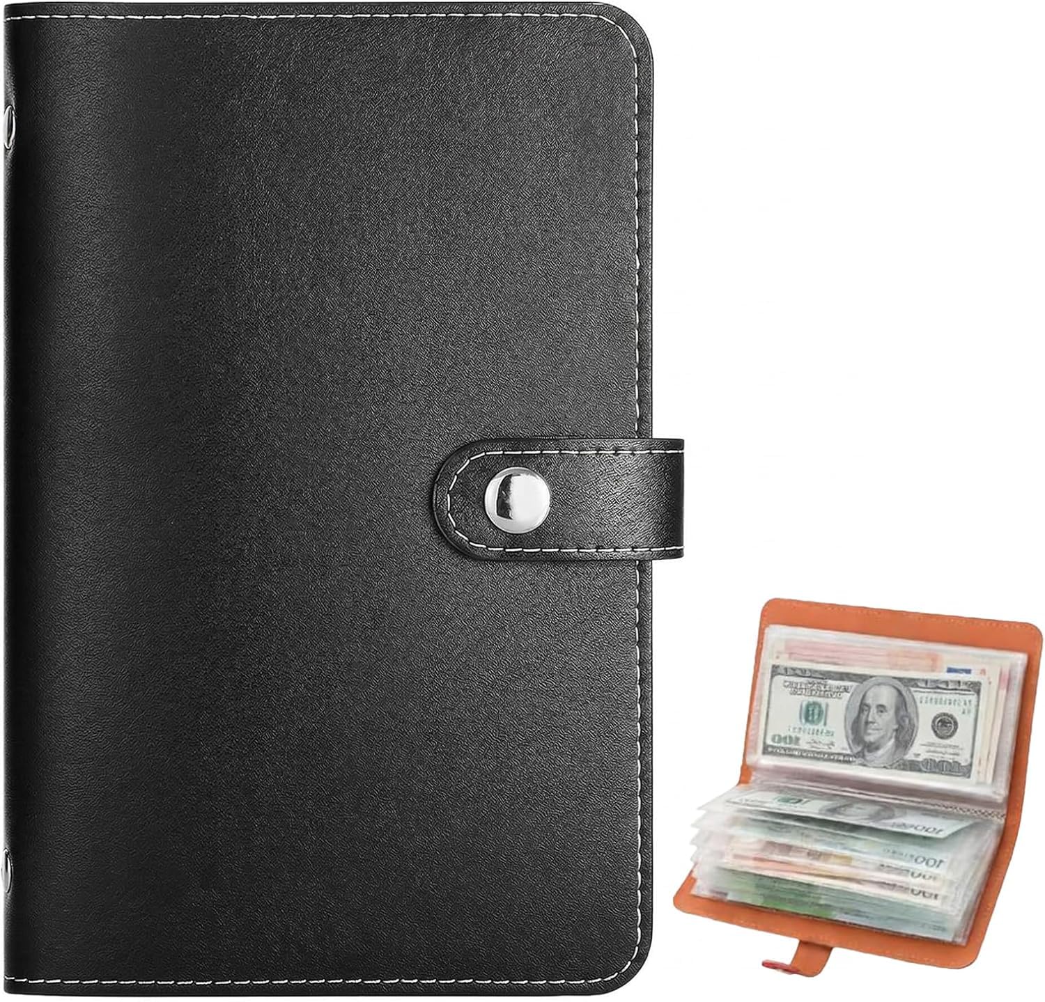 100 Envelopes Money Saving Wallet Cash Saving Binder UK Savings Book