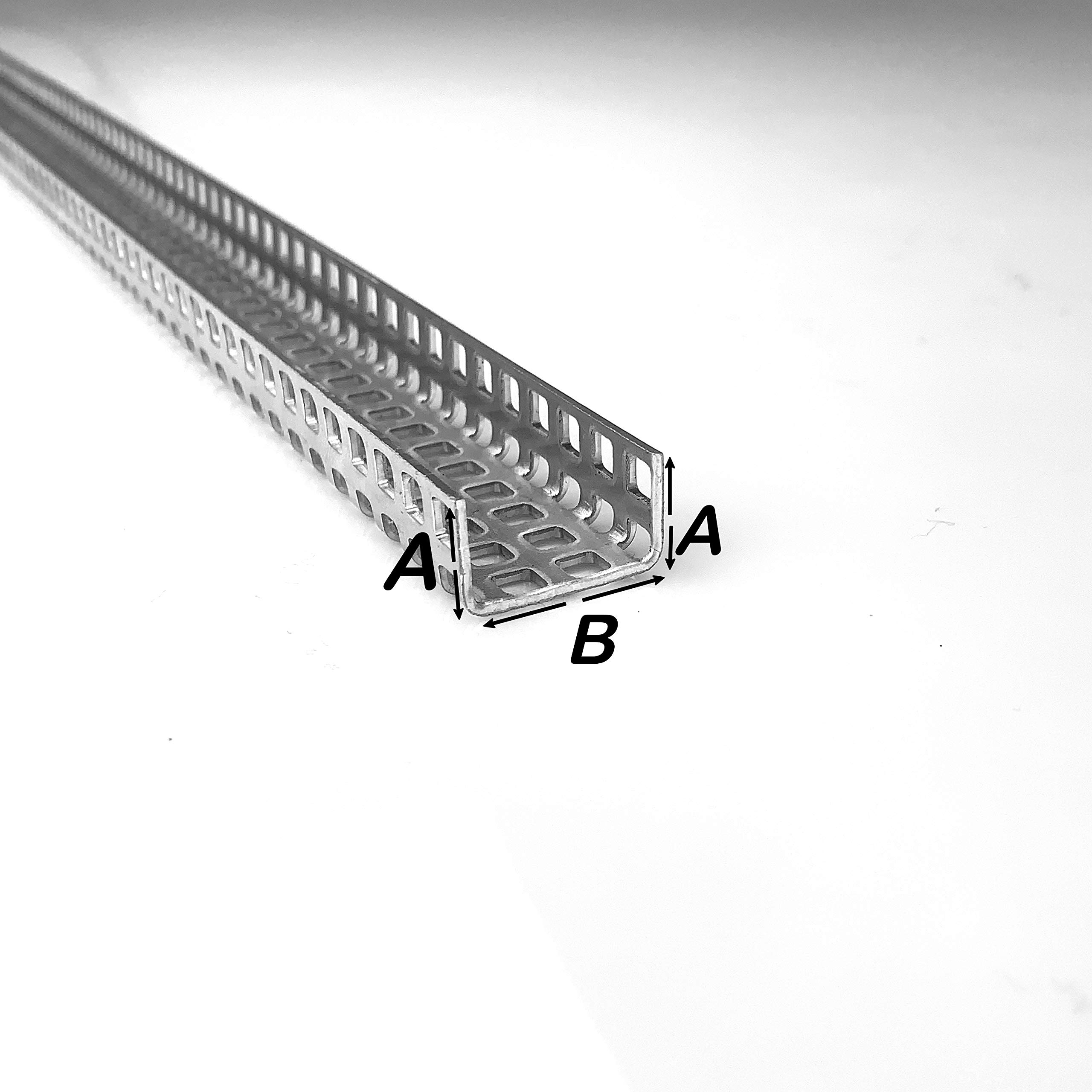Lochblech Alu-Winkel RV3-5 – 1,5 Mm Stark, 1000 Mm Länge, Schenkel 30x30 Mm, Individueller Wunschzuschnitt Möglich
