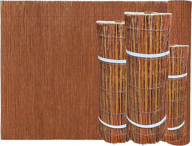 Willow Mat 50x300cm - Natural Privacy Screen for Garden & Terrace