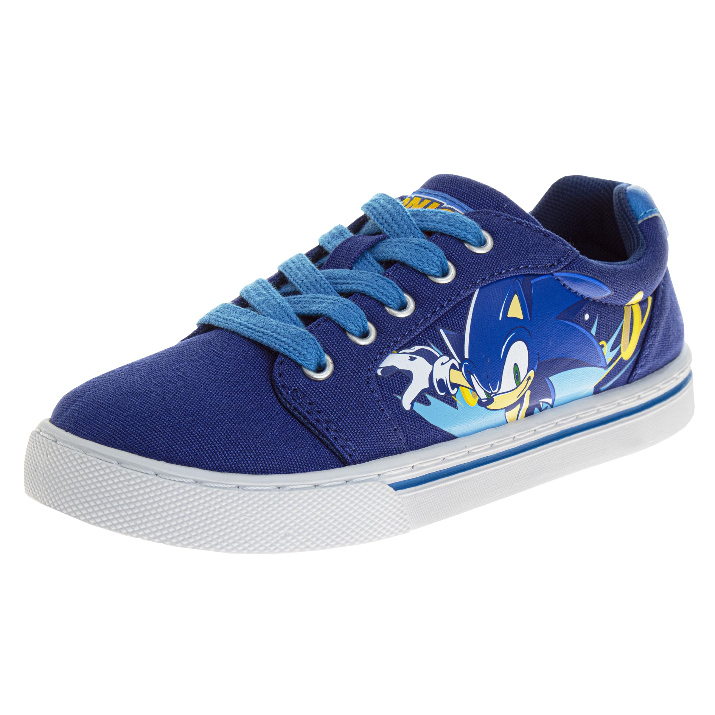 JosmoSonic The Hedgehog Shoes - Kids Boys Slipon Athletic Tennis Lightweight Sneakers (Little Kid/Big Kid)