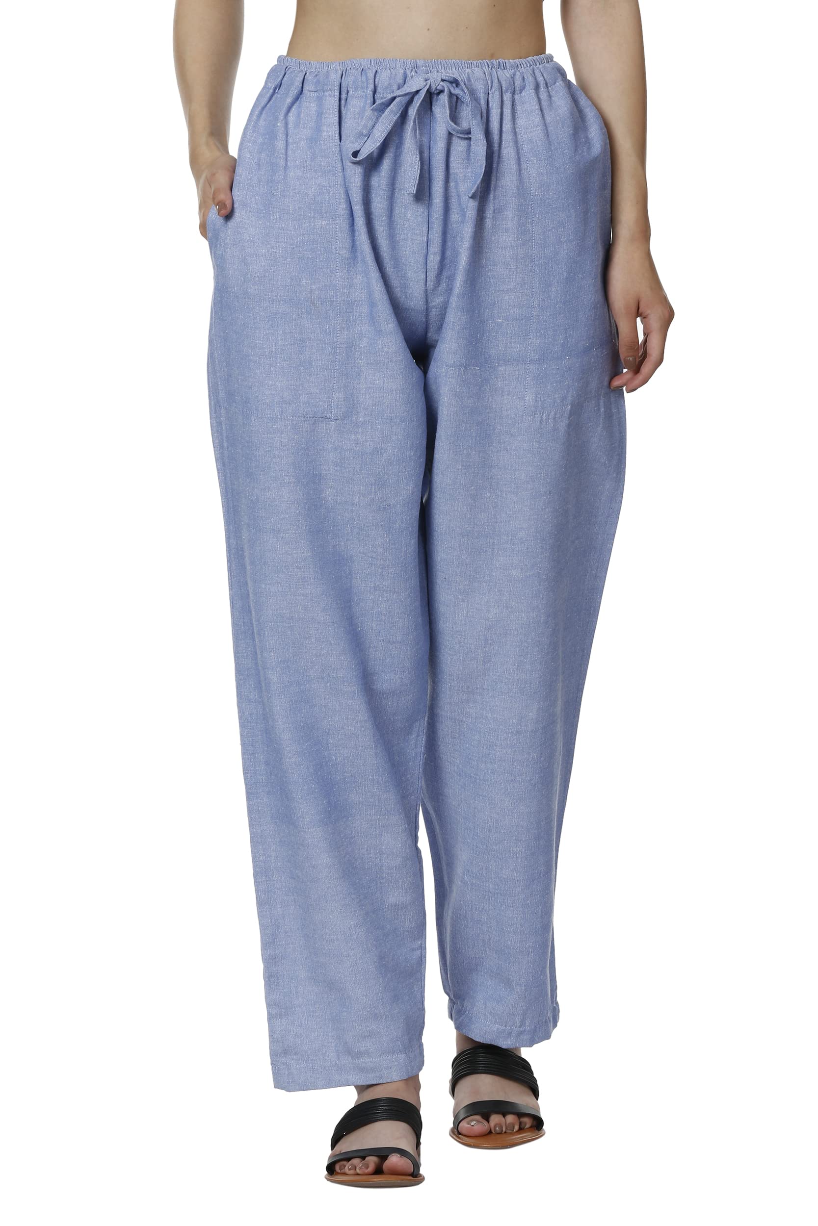 aatman One Size Men's Eco-Friendly Cotton Pyjama | Fits Waist Size 28 to 36 Inches-picture-21