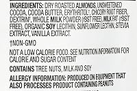 Vista 3 de Lily's Dulces, almendras cubiertas estilo chocolate con leche, 3.5 onzas
