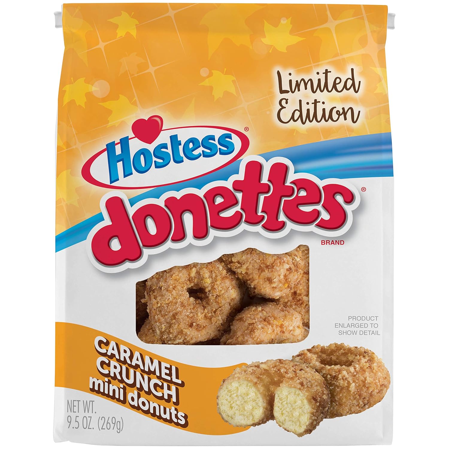 Hostess Caramel Crunch Donuts Limited Edition, 9.