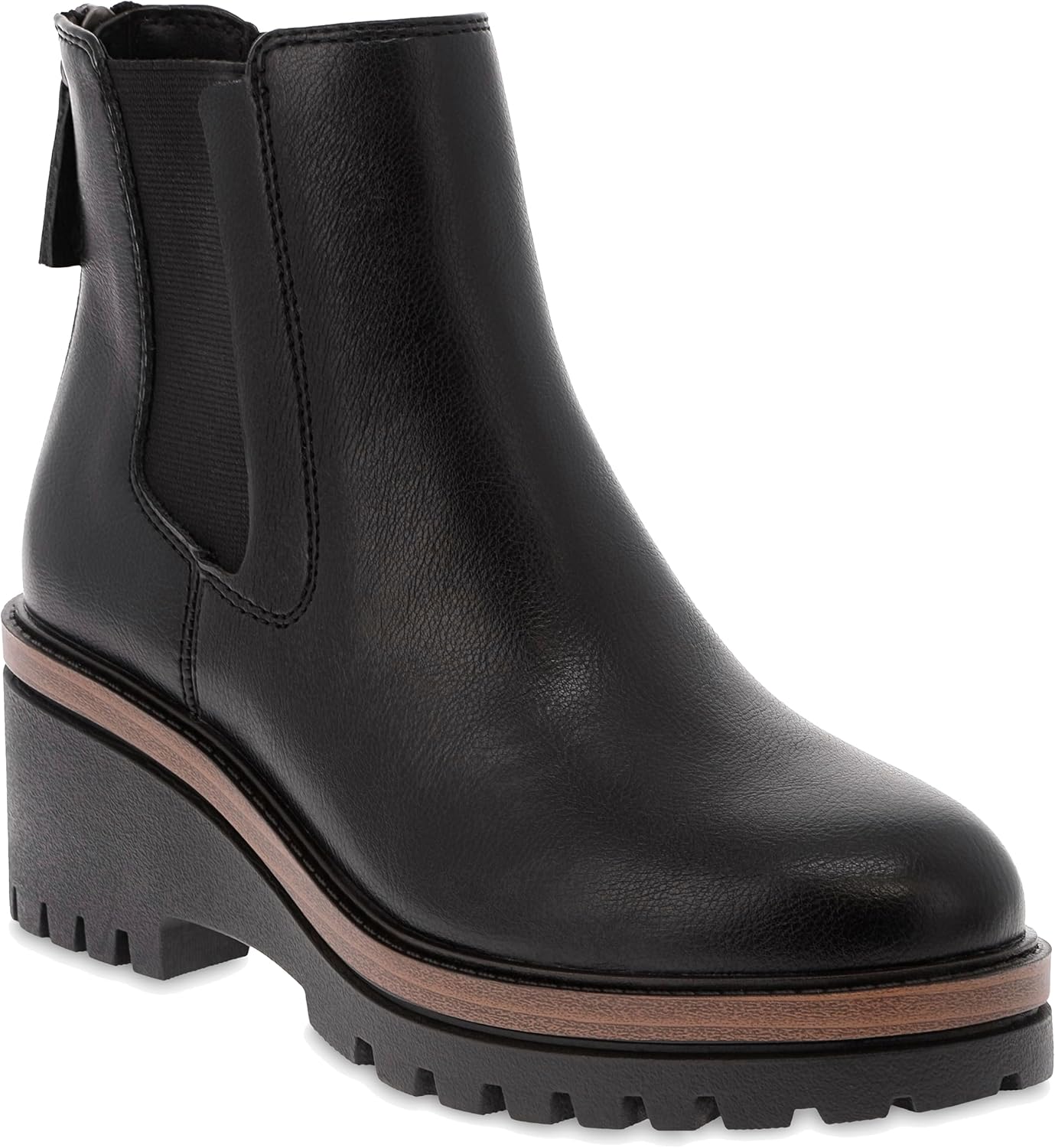 MIA Women's Sefi Lug Sole Chelsea Booties