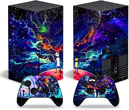 Anime X-Box Series X Skin Set，Cartoon Protector Wrap Cover Protective Faceplate Full Set Compatible with X-Box Series X Console and Controller Skins…