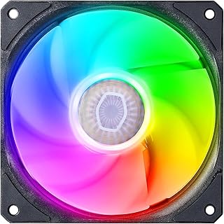 Cooler Master SickleFlow 120 ARGB Edición Reverse Ventilador de Caja y Refrigerador: Compatible Placas Base ARGB, Aspas Air Balance Translúcidas, 62 CFM, 2.5 mmH2O, 8 a 27 dBA, Edición Reverse ARGB