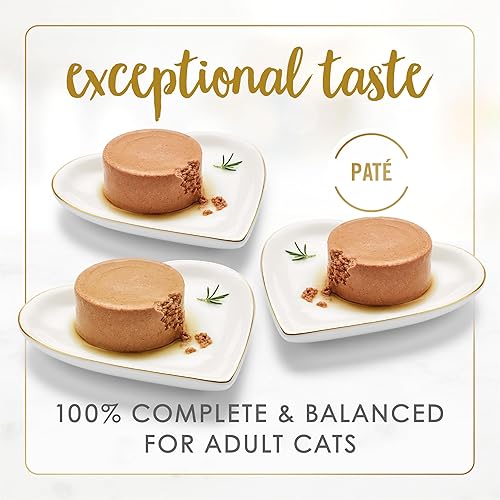 Miniatura 3 de Fancy Feast Poultry and Beef Feast Classic Pate Collection - Paquete variado de alimentos húmedos para gatos, sin granos, (paquete de 30), latas de