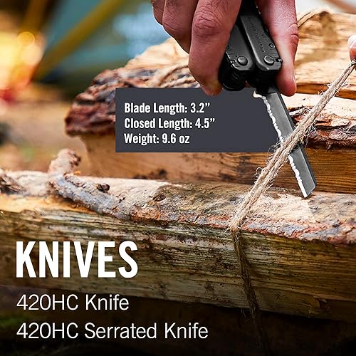 Miniatura 2 de Leatherman 831105 Super Tool 300. Herramienta multiusos, color negro con funda Molle