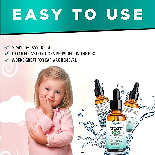 Vista 4 de Aceite Natural de Verbena para Eliminación de Cera de los Oídos y Gotas Limpiadoras con Fresa para Niños Suavizador de Cera de los Oídos