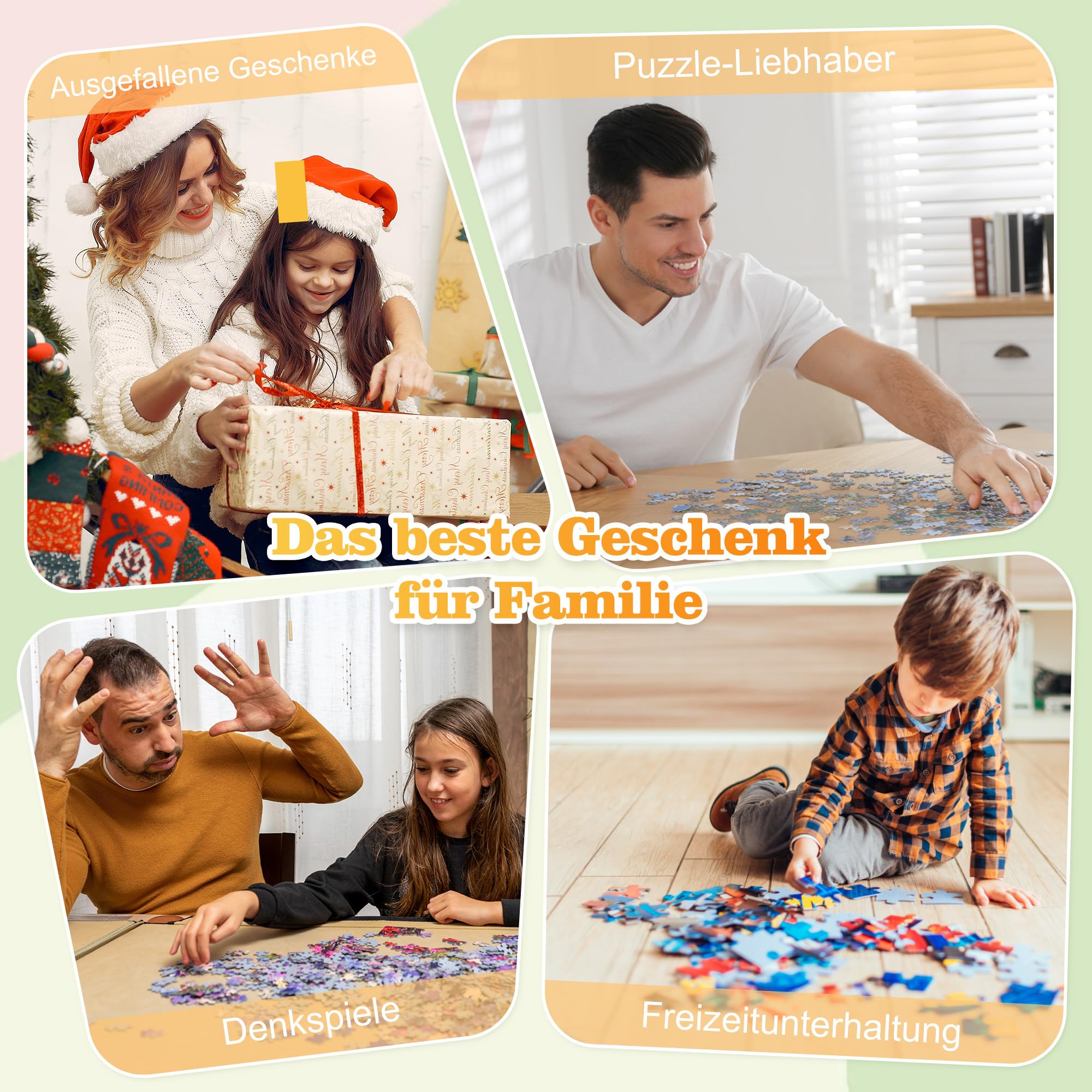 Easycosy Personalisiertes Puzzle mit eigenem Foto - 35/72/120 Teile: Gestalte selbst Puzzle mit Bild… – Ansicht 6