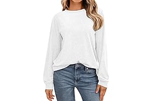 Women's Long Sleeve Crewneck Tops: Your Wardrobe Staple